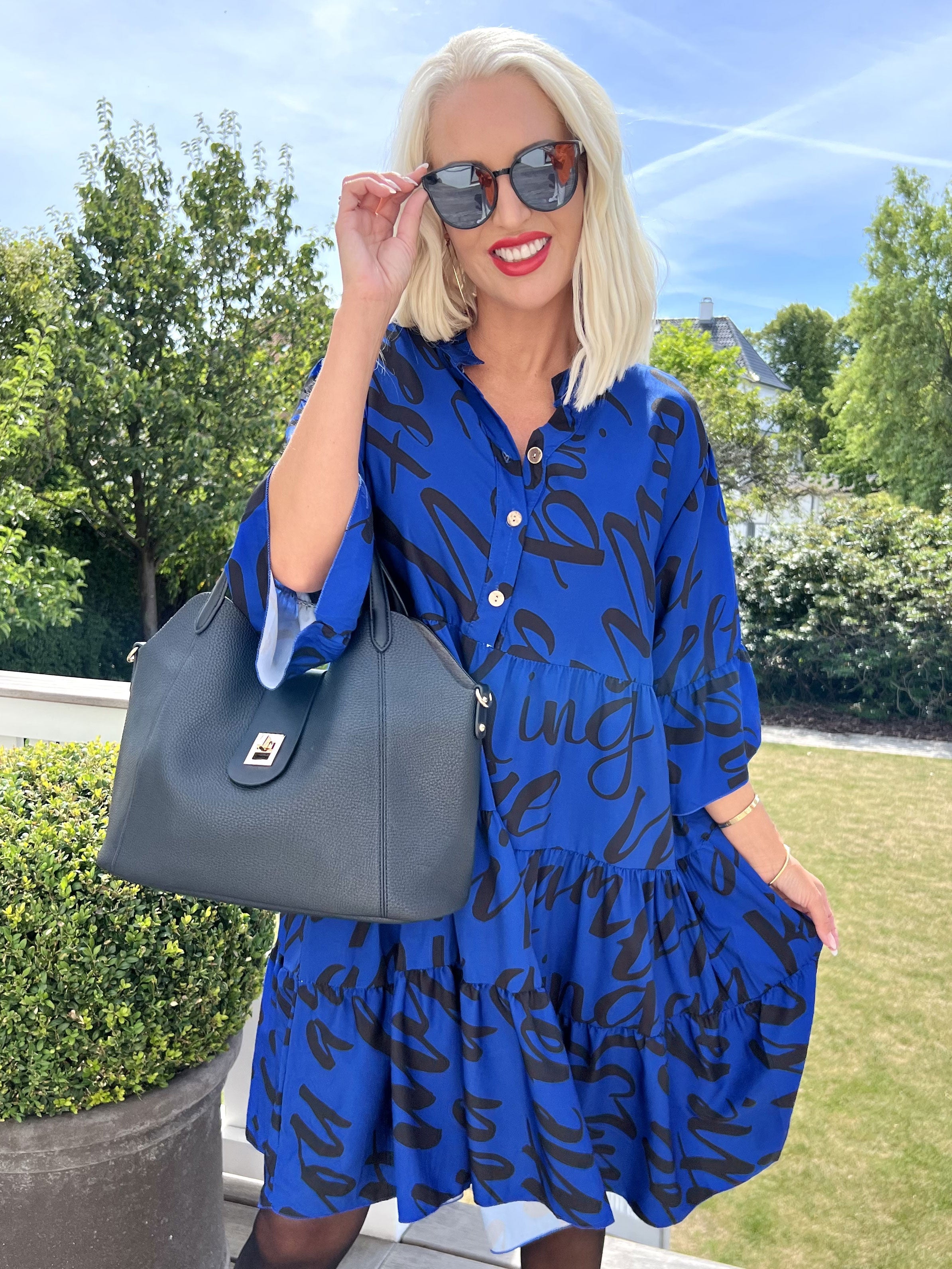 Elmis - Söt klänning med text